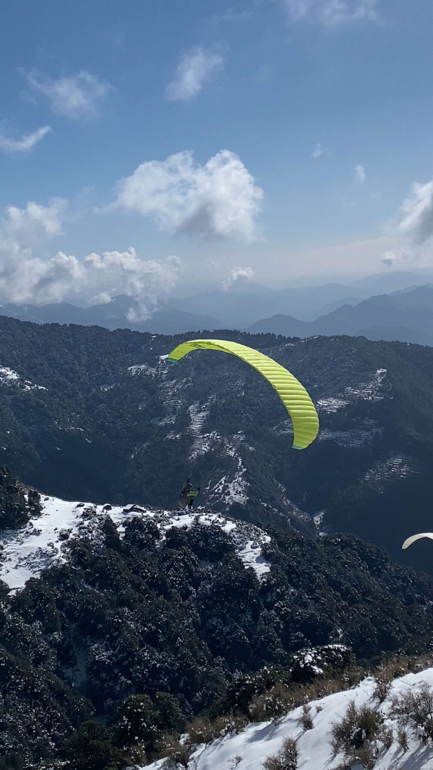 Paragliding adventure photo