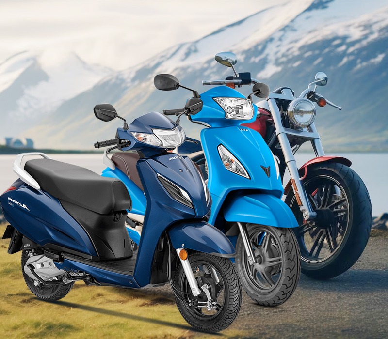 Bike and scooty rental in Bir