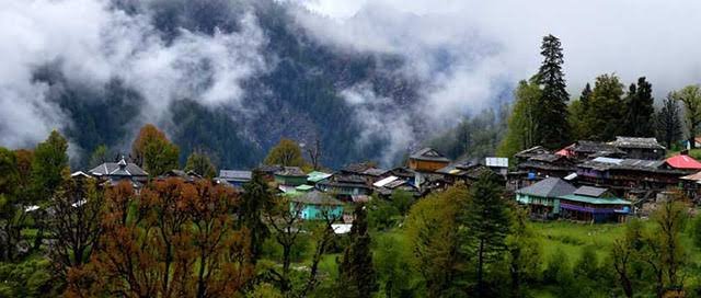 Mountain trails around Gunehar